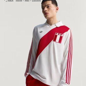 adidas Jersey Top 1978 Peru National Team Seleccion Soccer Vintage